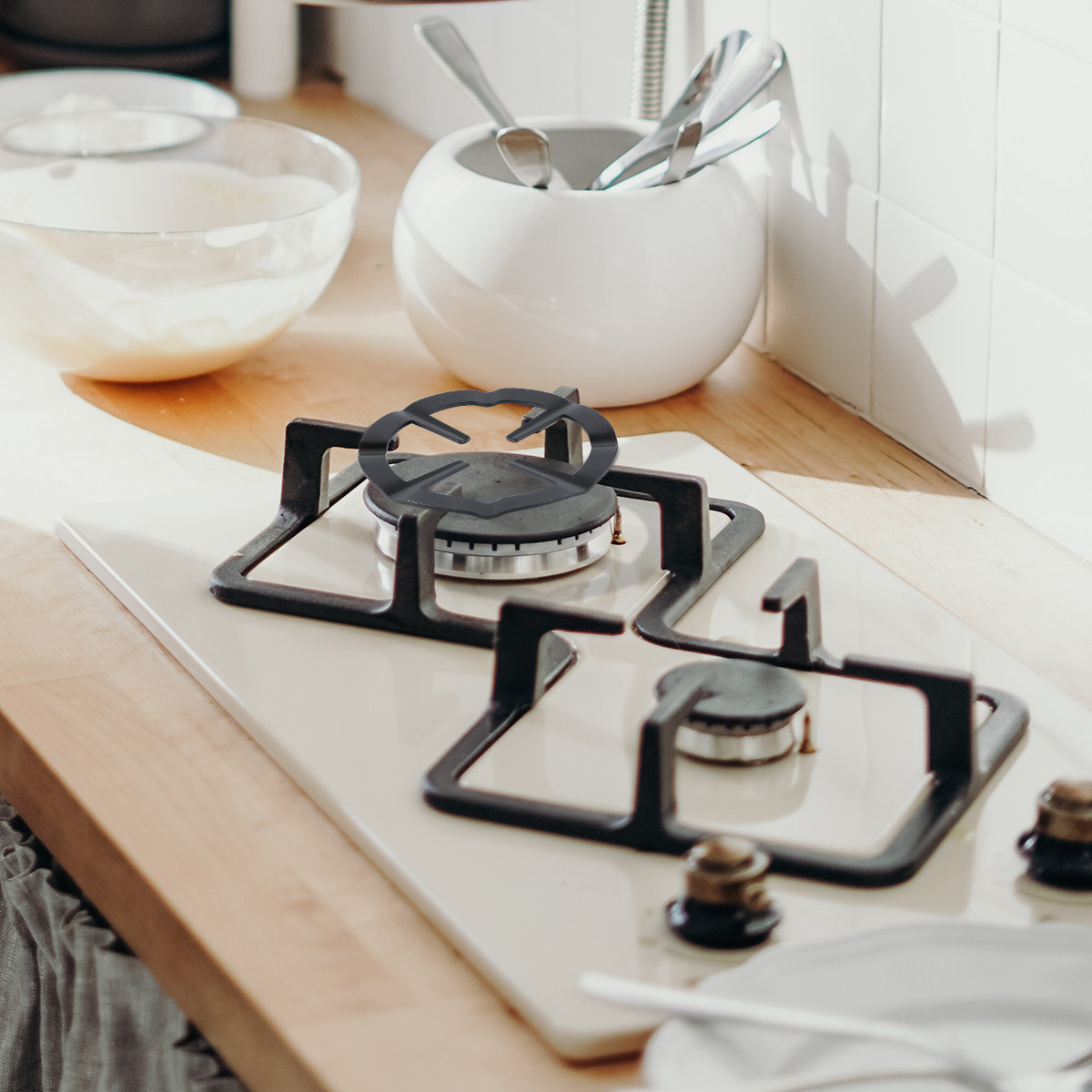 Pot Stove Stand Holder Pot Rac - Home Cooking Gas ulasan dan harga